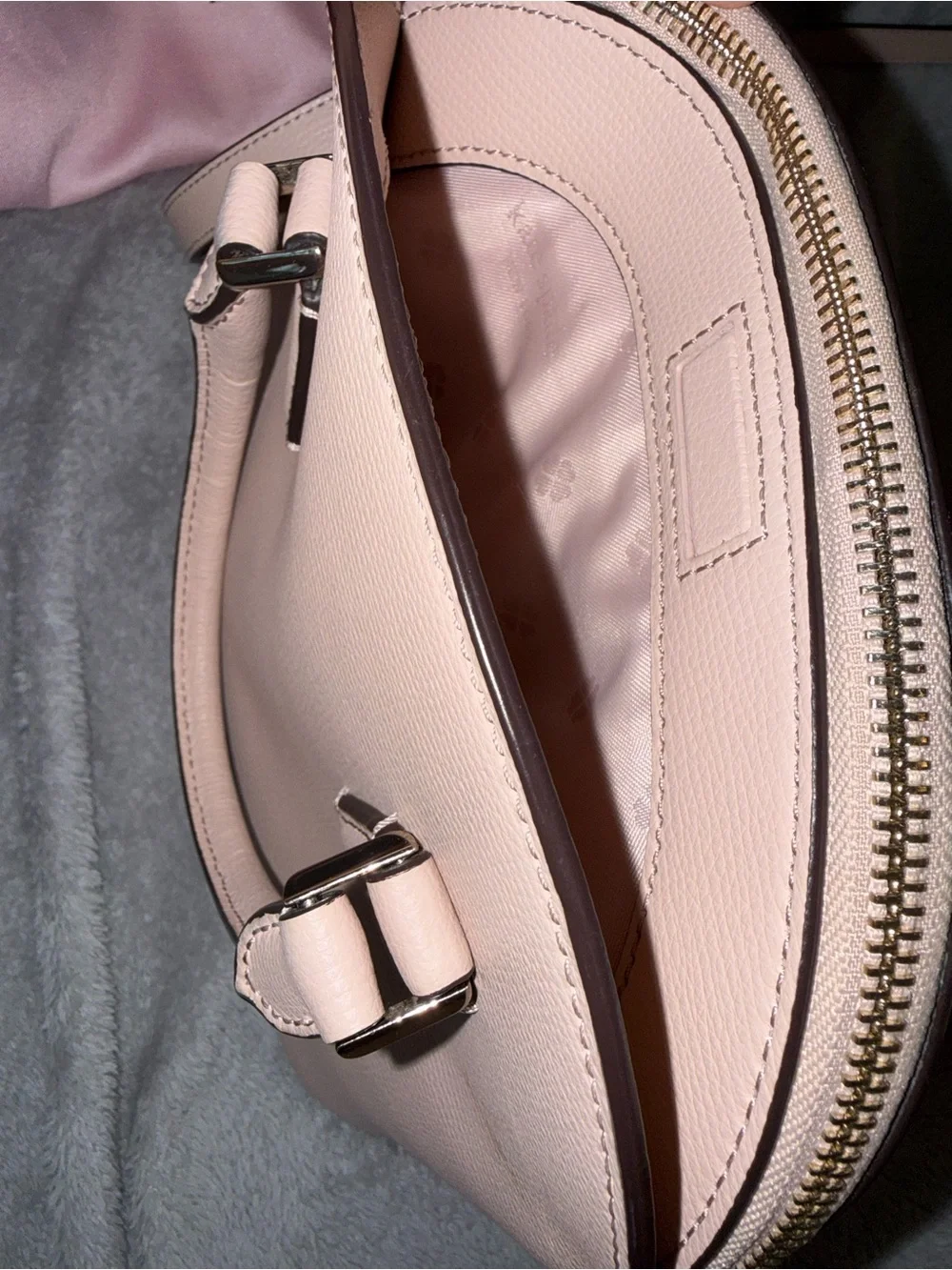 Kate Spade New York Pink Leather Satchel / Crossbody – Like New